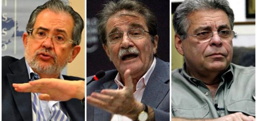 Miguel H. Otero; Teodoro Petkoff y Alberto Ravell siempre han estado en la mira del gobierno venezolano. (ARCHIVO)