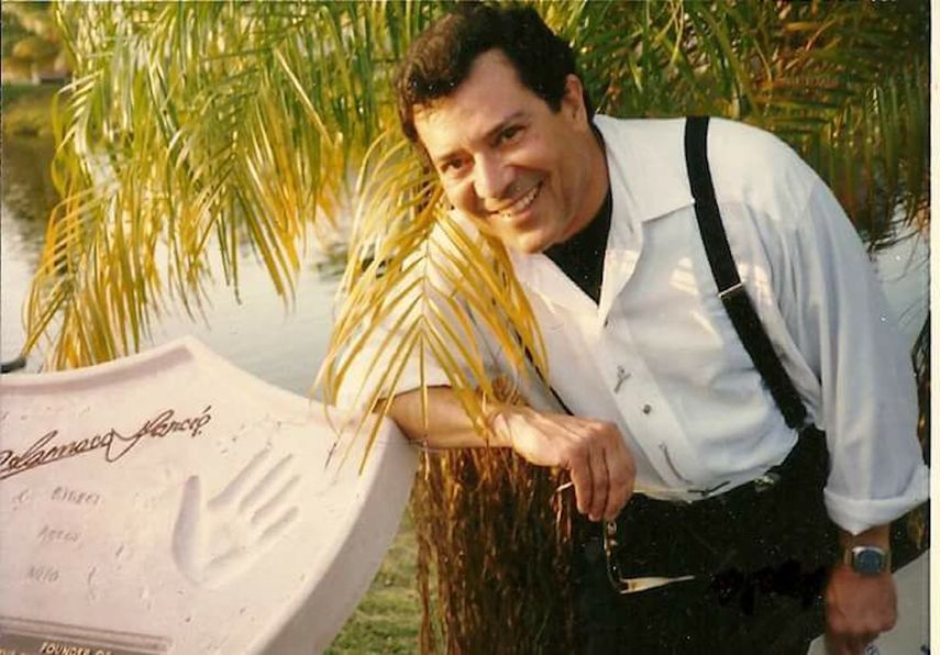 El actor y cantante cubano Chamaco García, en cuyo honor la Ciudad de Miami ha designado una calle.&nbsp;