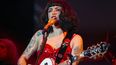 La cantante chilena Mon Laferte actúa en concierto contra la violencia de género en México.&nbsp;