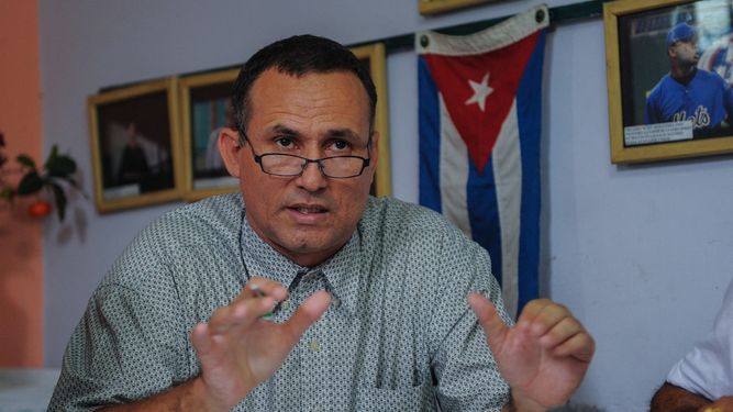 José Daniel Ferrer, La Habana el 12 de mayo de 2016.