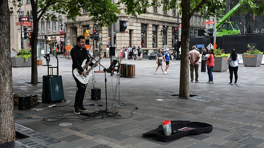Place dArmes, Montreal.