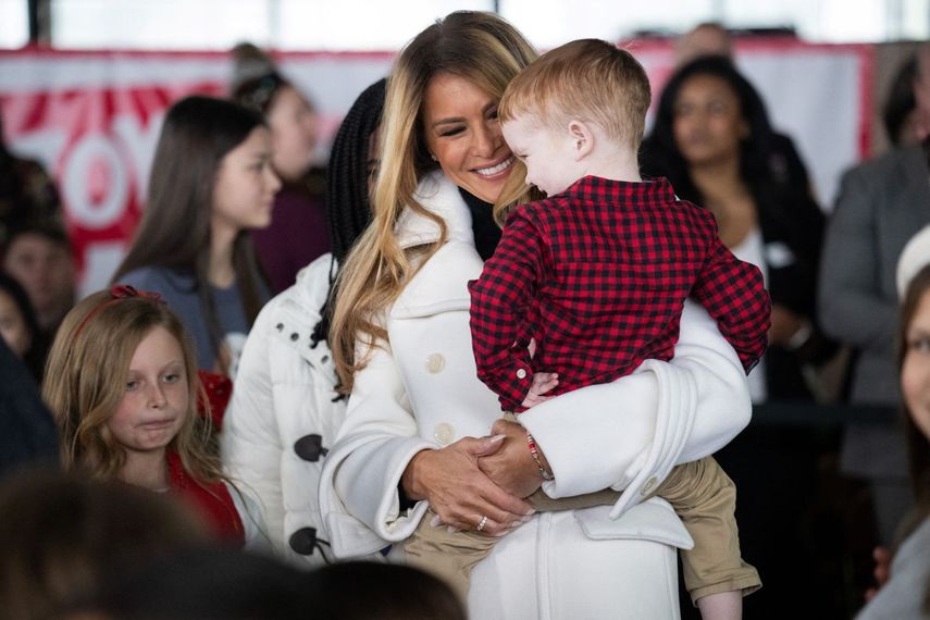 La primera dama de Estados Unidos Melania Trump.