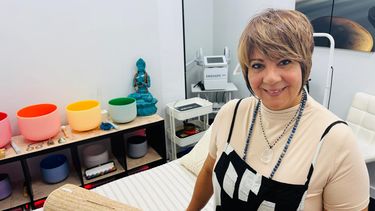 La especialista cubana Nadia García.
