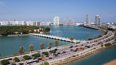 Vista panorámica de la ciudad de Miami.