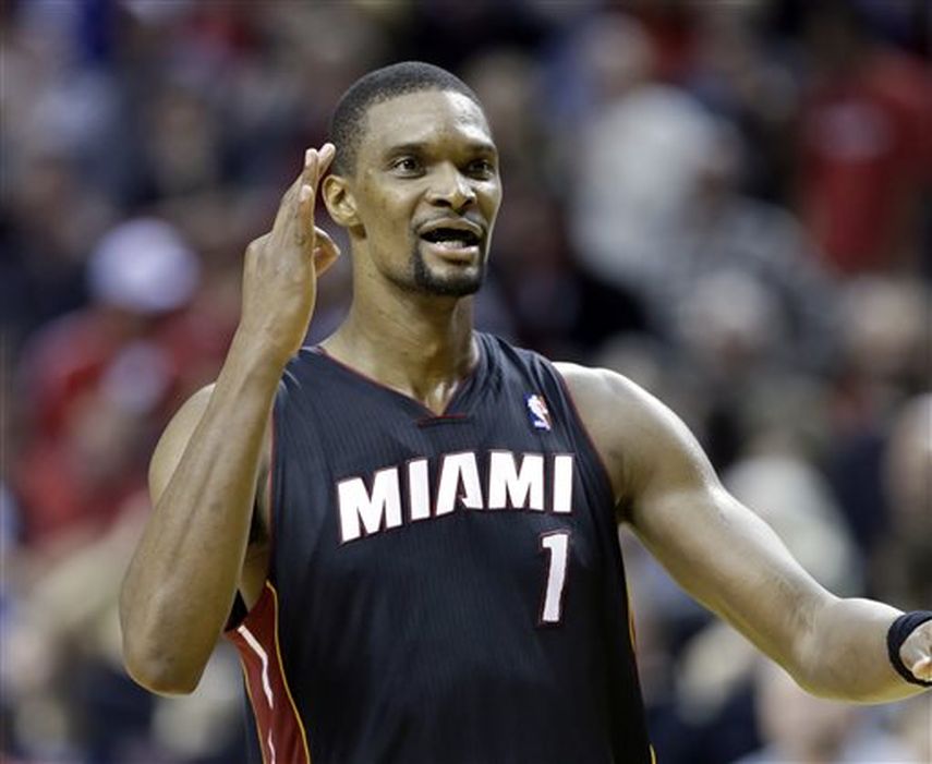Chris Bosh prefirió quedarse en Miami por el dinero