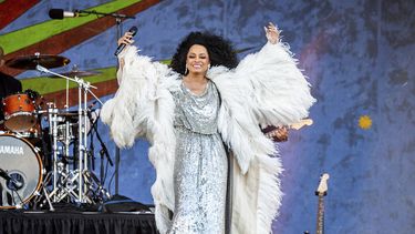 Diana Ross act&uacute;a en el New Orleans Jazz and Heritage Festival.&nbsp;