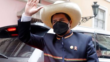 El presidente peruano Pedro Castillo.