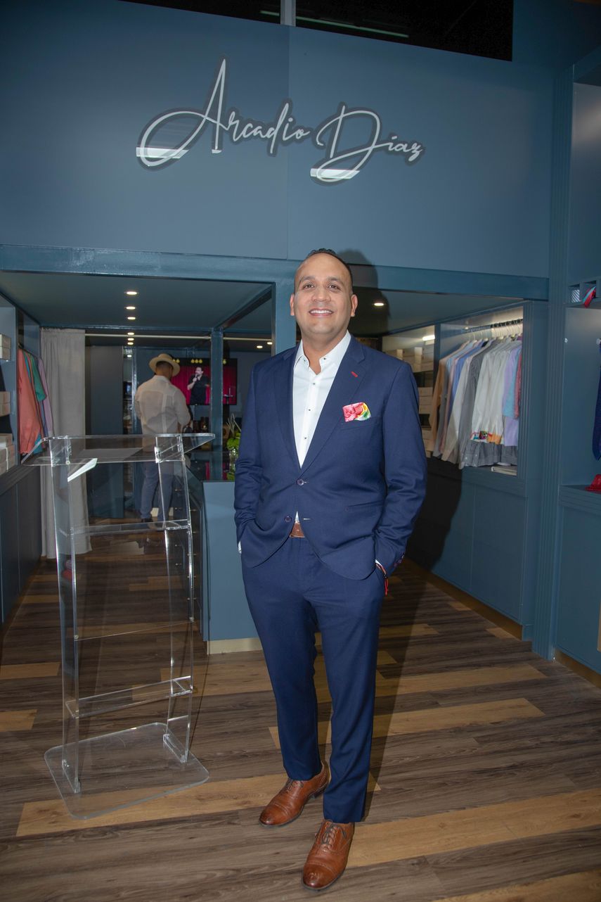 Abraham Díaz, director comercial y creativo de la firma Arcadio Díaz.