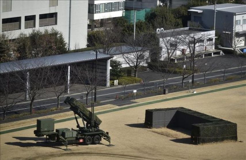 El sistema de misiles tierra-aire es desplegado ante el posible lanzamiento de un misil por parte de Corea del Norte (EFE/Archivo)