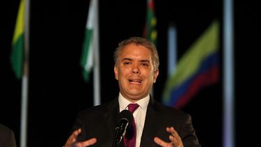 El presidente de Colombia,&nbsp;Iván&nbsp;Duque.