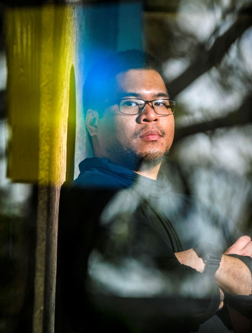 El veterano de la Infantería de Marina de Estados Unidos, Andy Tai Huynh.