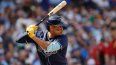 El dominicano Christopher Morel, en ese entonces de los Rays de Tampa Bay, consume un turno al bate durante un juego contra los Cachorros de Chicago, el 12 de septiembre de 2025.