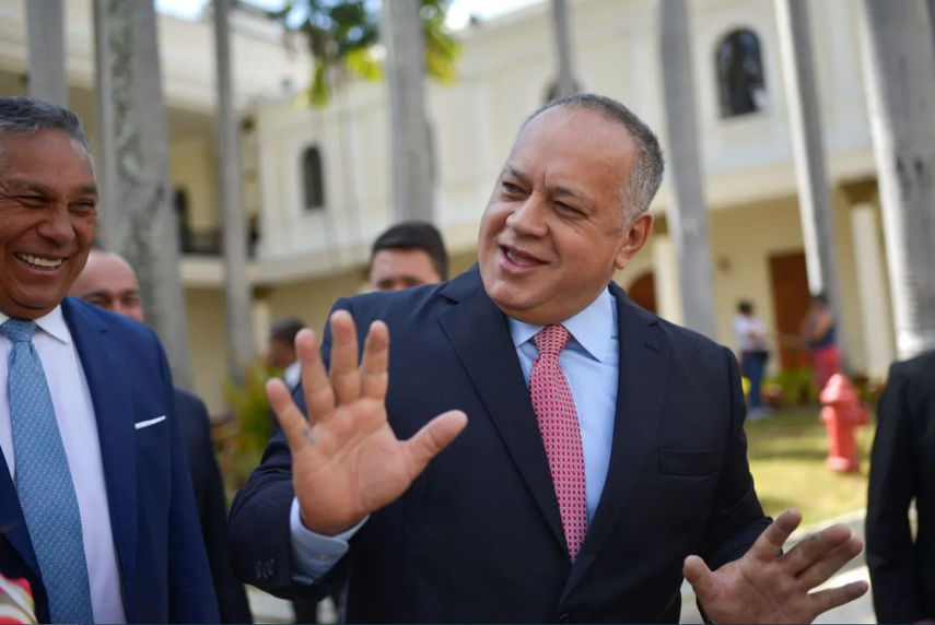 Diosdado Cabello, el segundo cabecilla del chavismo.&nbsp;