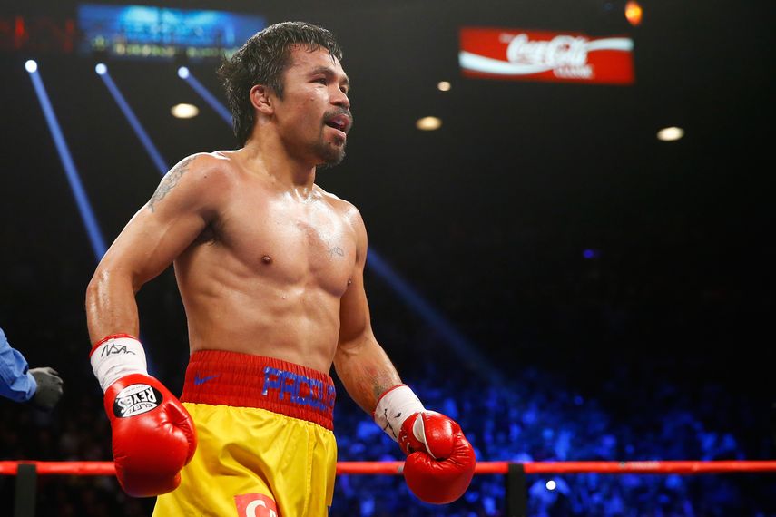 Pacquiao cayó derrotado en su última pelea que realizó en julio ante el australiano Jeff Horn.