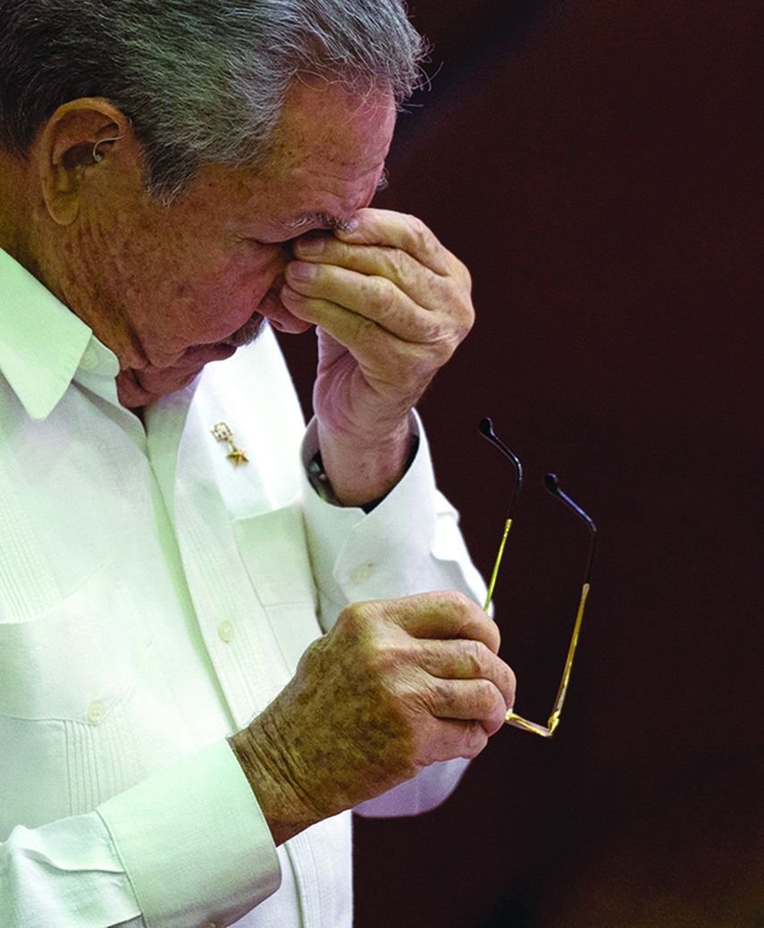 El gobernante cubano Raúl Castro durante la reciente sesión del Parlamento en La Habana. (AP)