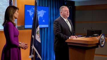 El secretario de Estado de EEUU,&nbsp;Mike Pompeo.