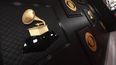 Un gramófono dorado en la alfombra roja de los premios Grammy en Los Ángeles, el 26 de enero de 2020.&nbsp;