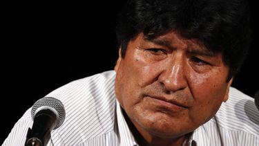 Foto del&nbsp;19 de diciembre de 2019 del expresidente de Bolivia, Evo Morales, en Buenos Aires, Argentina.