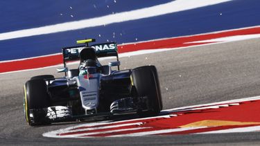 Rosberg&nbsp;lideró en la tanda vespertina del Circuito de las Américas con un tiempo de 1:37,358 minutos