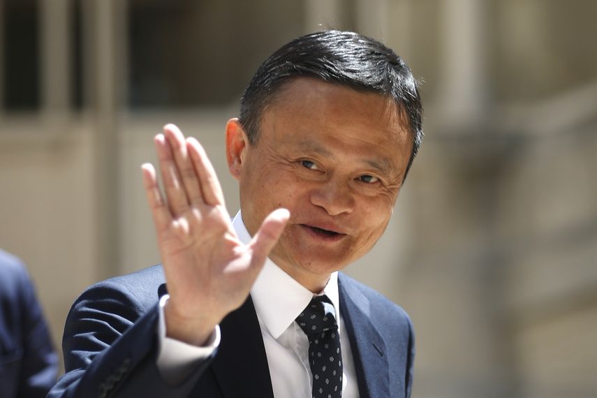 Imagen de archivo del fundador del grupo Alibaba, Jack Ma.