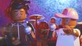 Esta imagen proporcionada por Focus Features muestra personajes de Lego con las voces de Jay-Z, izquierda, y Pharrell Williams, en una escena de Piece By Piece.&nbsp;