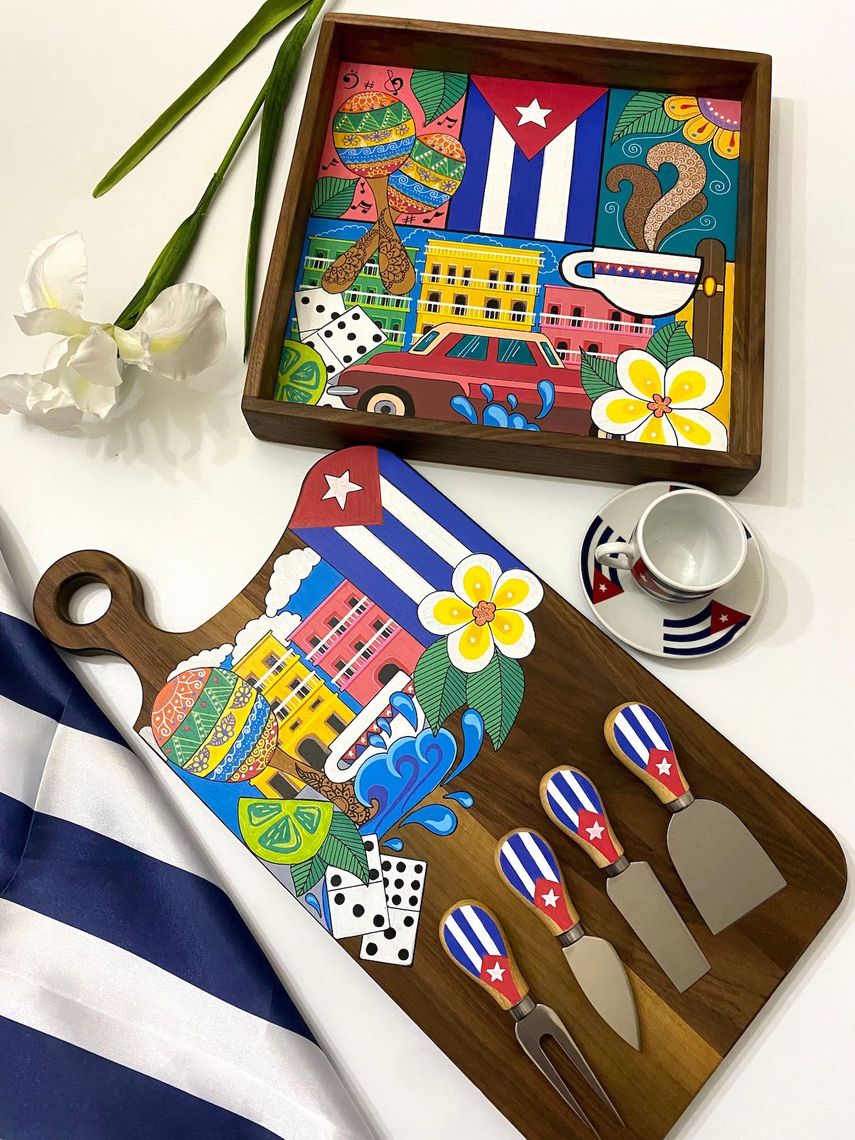 Diseños de la marca artesanal Hivedeco.