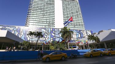 Fachada del Hotel Habana Libre, en La Habana.&nbsp;