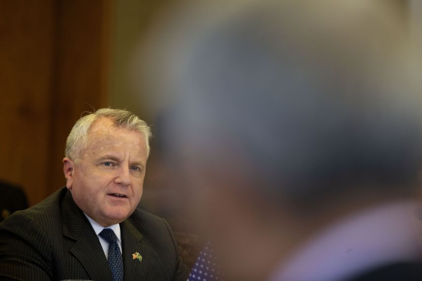 Sullivan aludió a las recientes sanciones impuestas por el Gobierno estadounidense a empresas que trabajan con el sector petrolero de Venezuela.