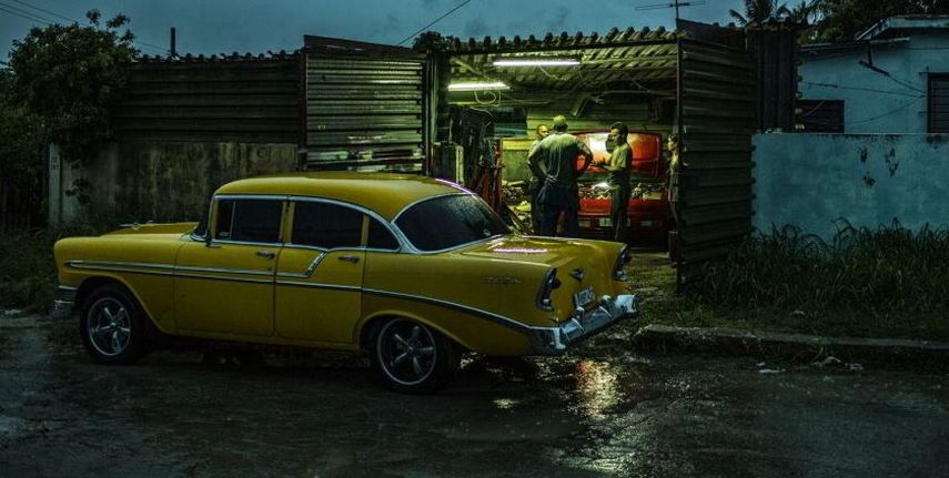 Una toma de la película, Havana Motor Club. (CORTESÍA)
