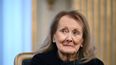 La escritora francesa Annie Ernaux, ganadora del Premio Nobel de Literatura 2022, en una conferencia de prensa en Estocolmo el 6 de diciembre de 2022.