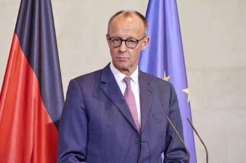 El canciller alemán, Friedrich Merz