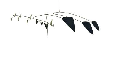 Fourteen Black Leaves, del artista americano Alexander Calder.