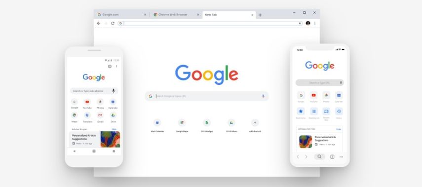 &nbsp;Google Chrome.