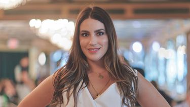 Luly Valls en el restaurante Versailles.&nbsp;