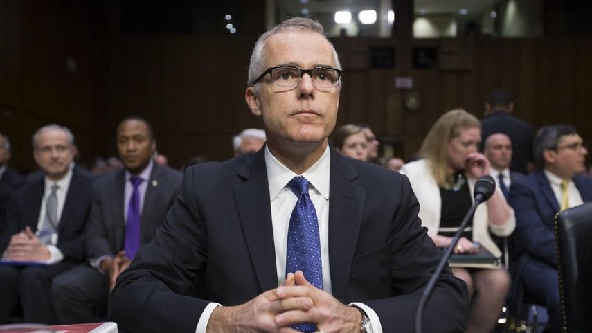 El exsubdirector del FBI, Andrew McCabe