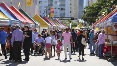 Vista de la Feria Internacional del Libro de Miami en una de sus ediciones pasadas