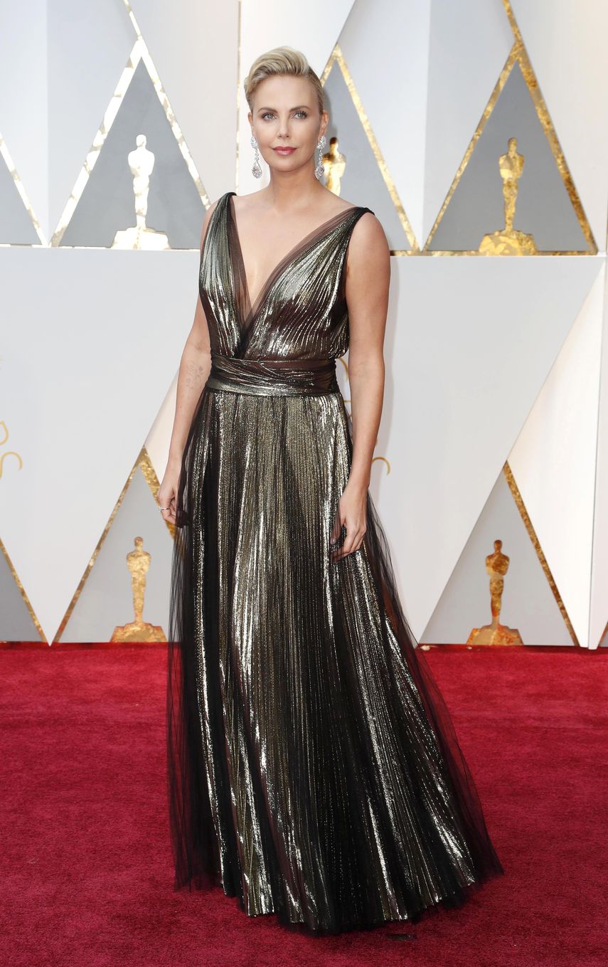 La actriz&nbsp;sudafricana Charlize Theron.