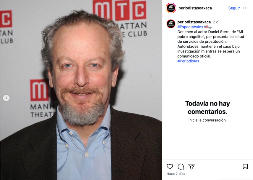 El actor de Mi Pobre Angelito, fue acusado el lunes 12 de enero en California de un delito menor por solicitar servicios de prostitución