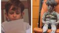 Alex, el niño estadounidense que escribió la carta y&nbsp;Omran Daqneesh, el niño sirio