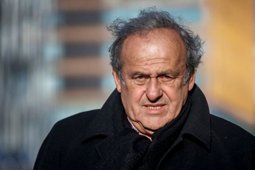 El expresidente de la UEFA, Michel Platini, llega a la corte, el 4 de marzo de 2025.