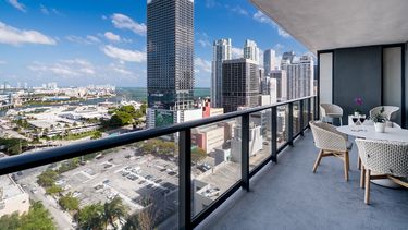 La terraza del Gale Miami Hotel & Residences.&nbsp;