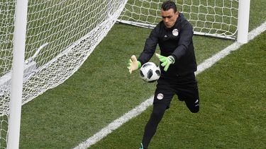 La marca del portero pasó por alto porque Egipto cayó 2-1 ante Arabia Saudita.