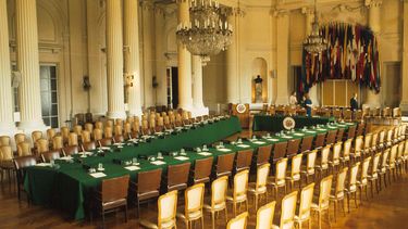 El acto de los magistrados venezolanos tendrá lugar en el Salón de las Américas, lugar de los grandes actos de la organización, con sede en Washington.&nbsp;