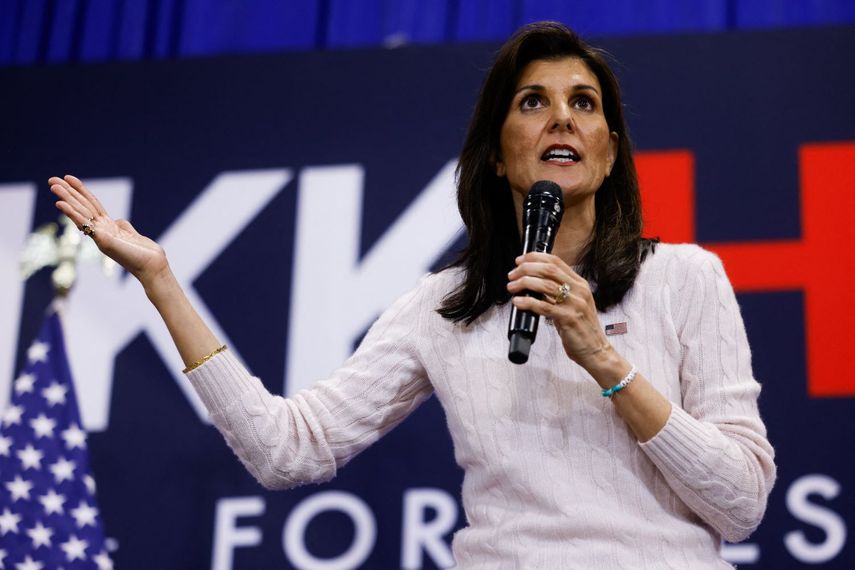La exgobernadora de Carolina del Sur Nikki Haley.