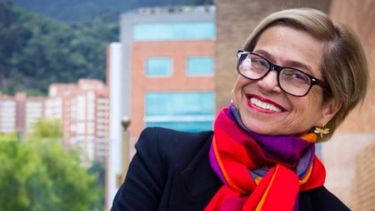 La periodista venezolana Berenice G&oacute;mez, mejor conocida como La bicha.