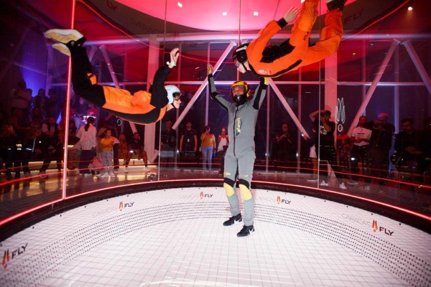 Caracas Fly, el primer túnel de viento vertical en América Latina.