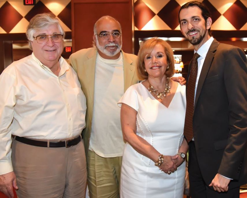 Steven Krams, Nat Chediak, Aida Levitan y Ariel Roman Harris. (GISELLE SANTALUCCI)