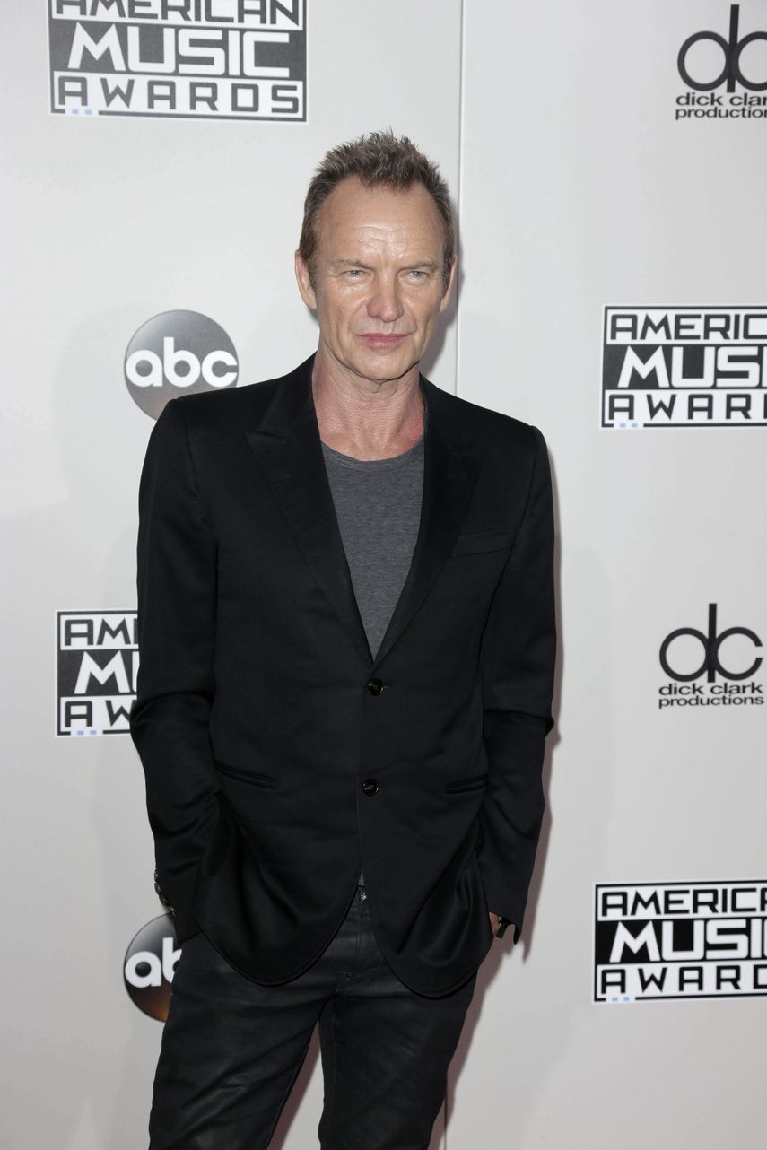 El músico británico Sting.