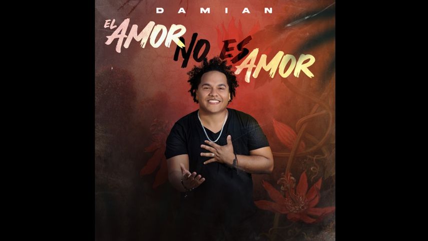 El cantautor colombiano Damián presenta el tema El amor no es amor.