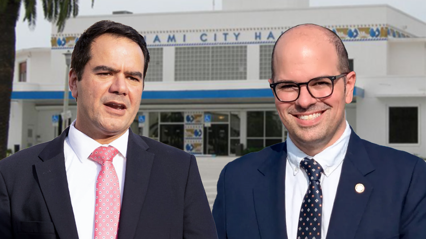 Rafael Rosado (izq.) y José Francisco Regalado
